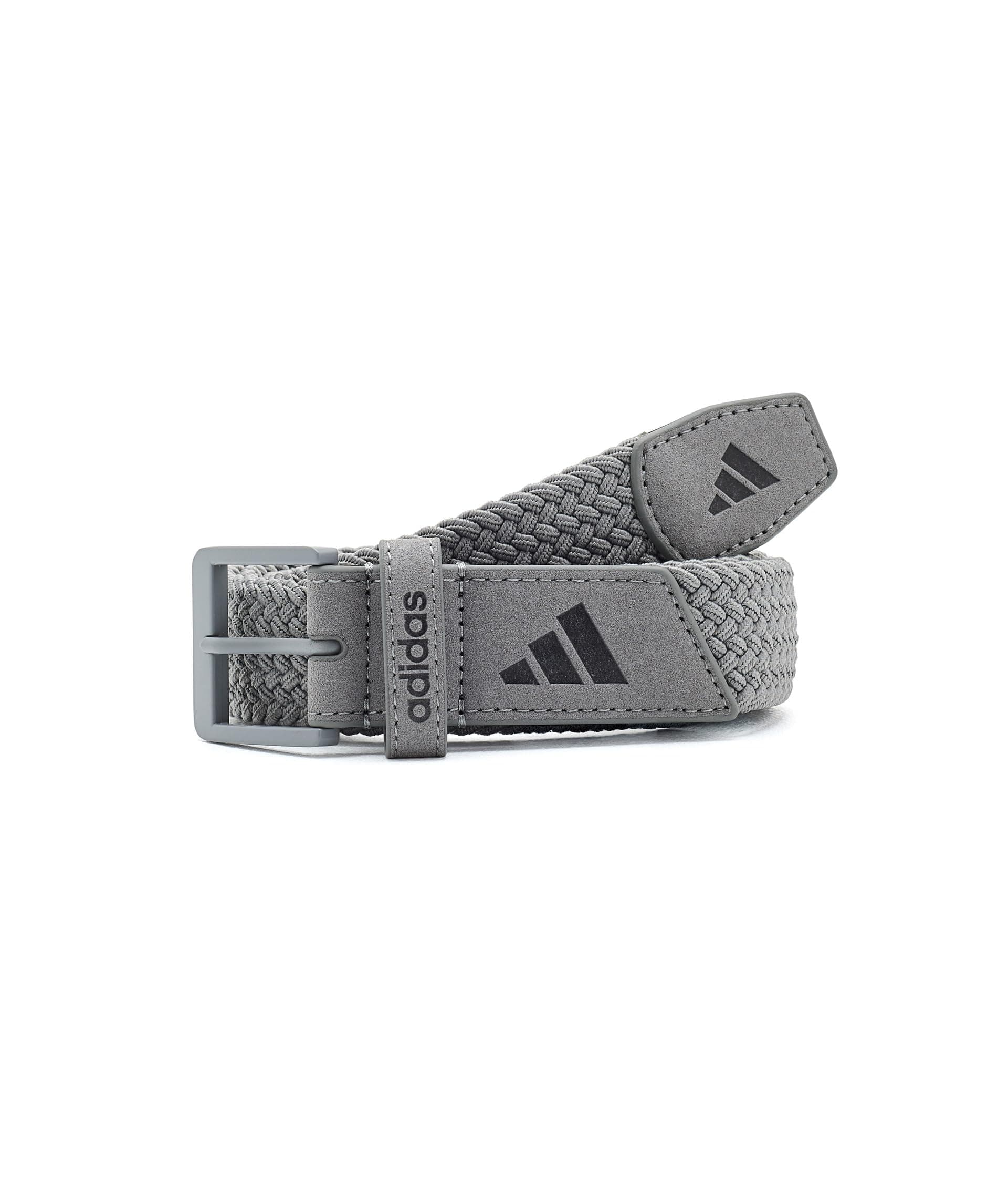 adidas Golf Braided Stretch Belt — cor Cinza